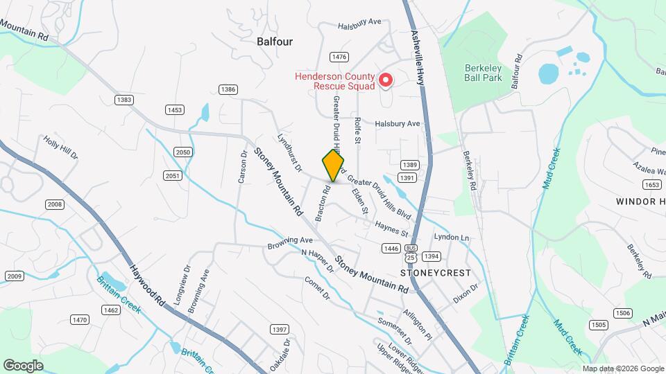 121 Lyndhurst Dr Mapa y Detalles de la Ubicación