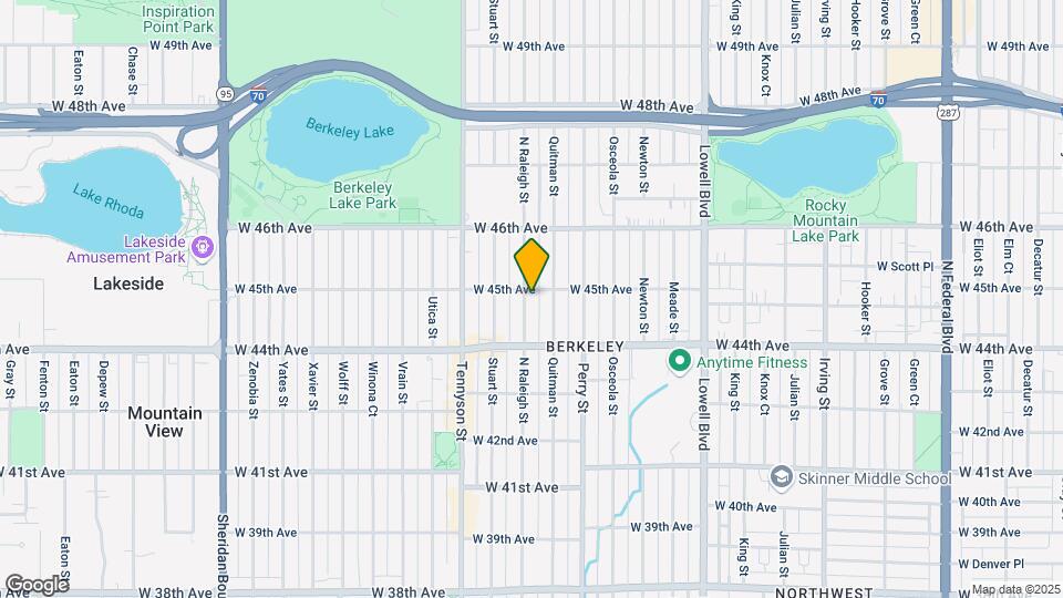 4484 N Raleigh St Map and Location Details