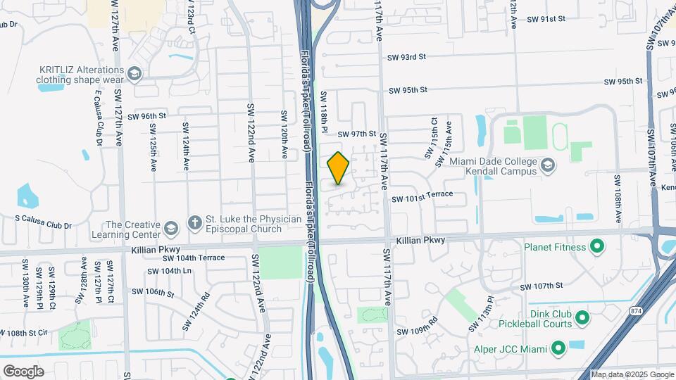 11828 SW 100th St Map and Location Details