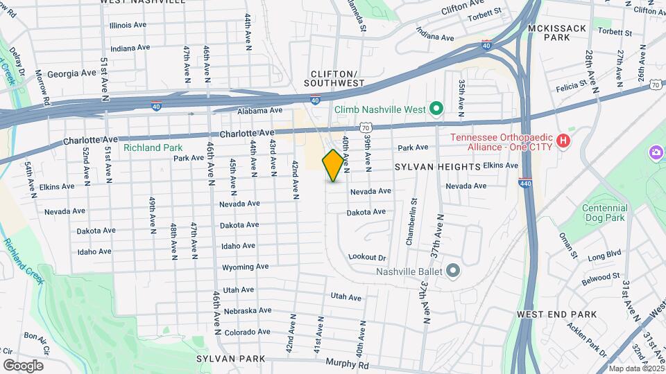 4008 Nevada Ave Map and Location Details