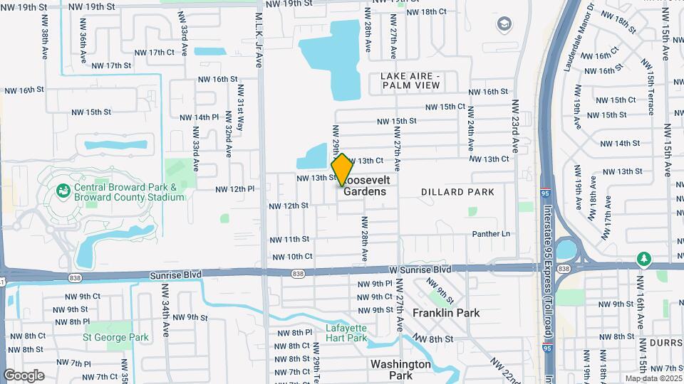 2880 NW 12th Ct Map and Location Details