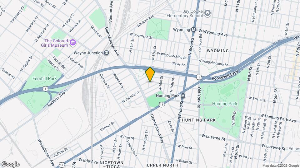 4255 N 17th St Map and Location Details