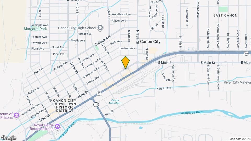 1324 Main St Map and Location Details