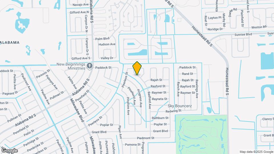 312 Radford Ave Map and Location Details