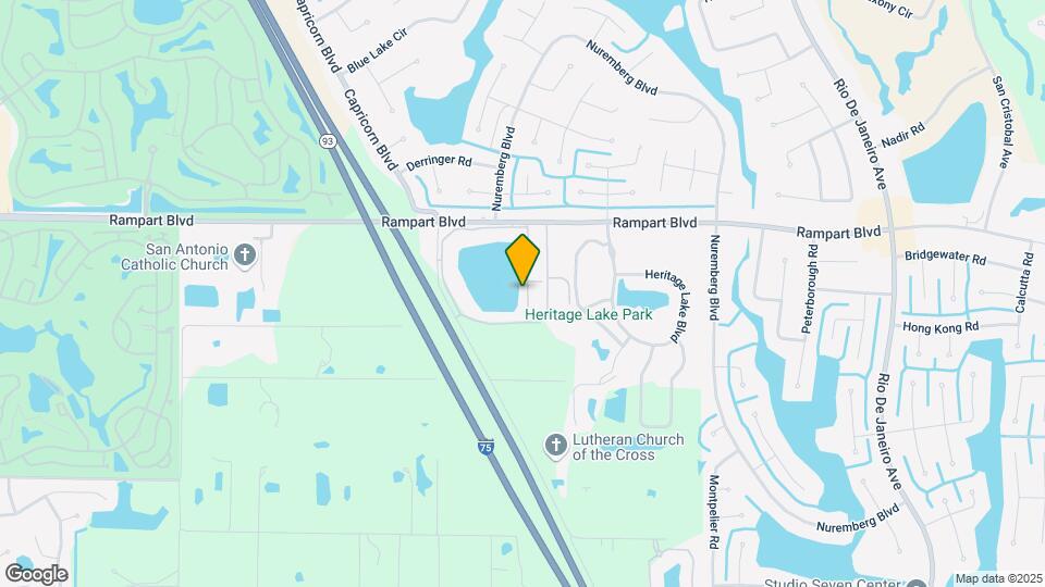 25275 Rampart Blvd Mapa y Detalles de la Ubicación