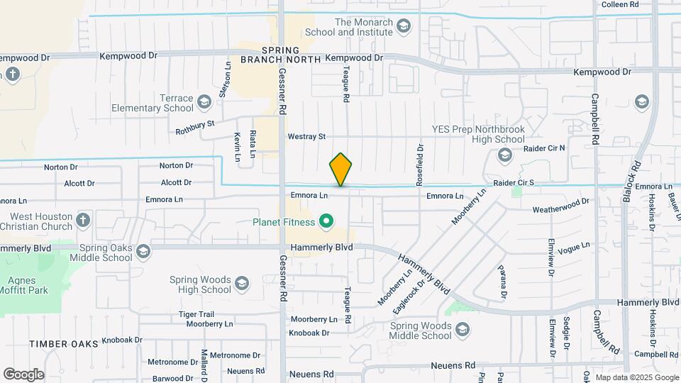 10116 Emnora Ln Map and Location Details