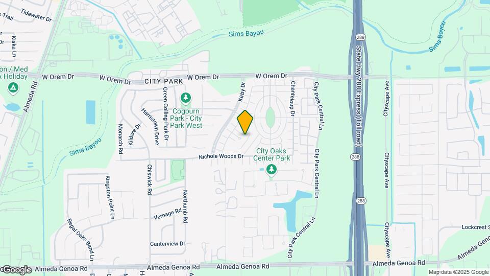1608 Claremont Garden Cir Map and Location Details