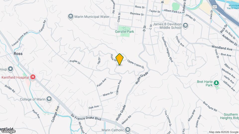 20 Vista Dr Map and Location Details