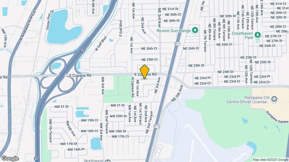 140 NE 23rd Ct Map and Location Details