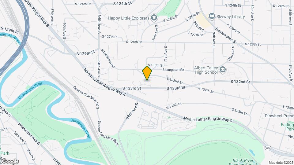 6850 S 133rd St Map and Location Details