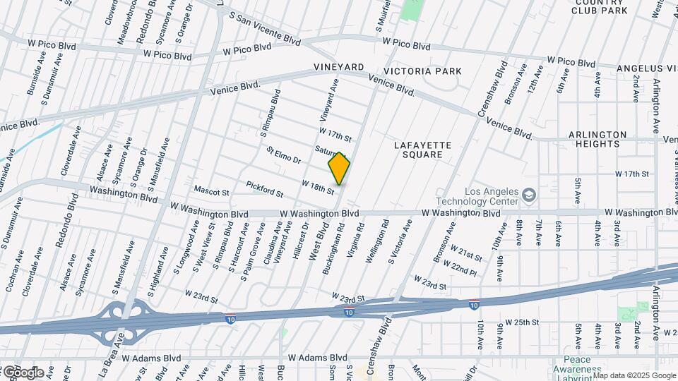 1749 West Blvd Map and Location Details