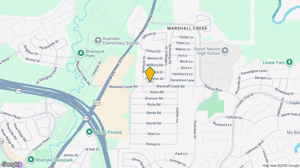 314 Marshall Creek Rd Map and Location Details