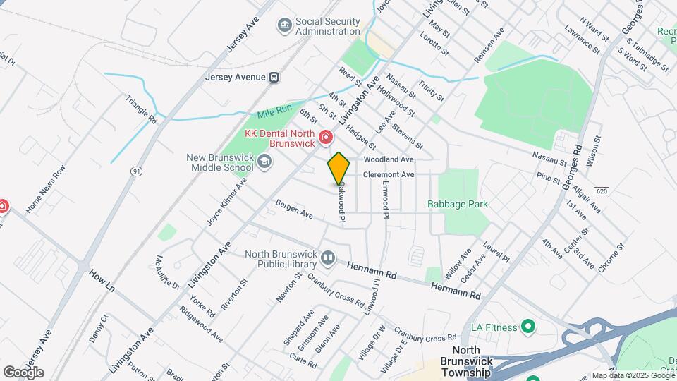 6 Oakwood Pl Map and Location Details