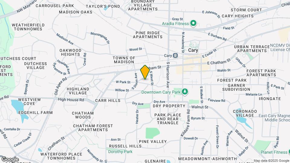 312 W Park St Map and Location Details