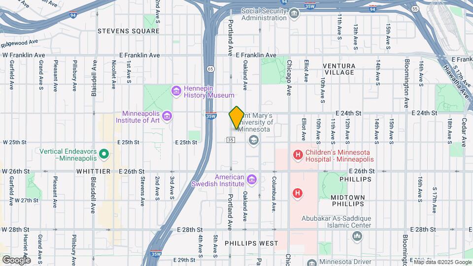 2435 Portland Ave Mapa y Detalles de la Ubicación