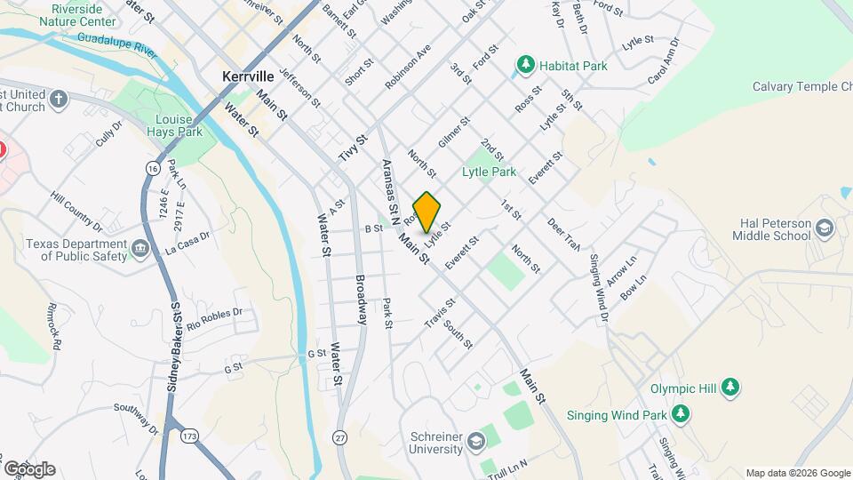 312 Lytle St Map and Location Details