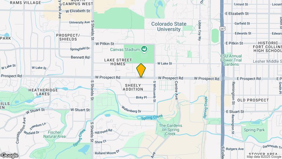705 W Prospect Rd Map and Location Details