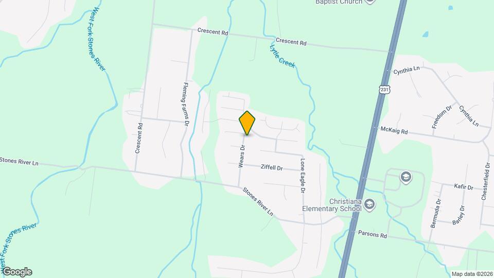 312 Wears Dr Map and Location Details