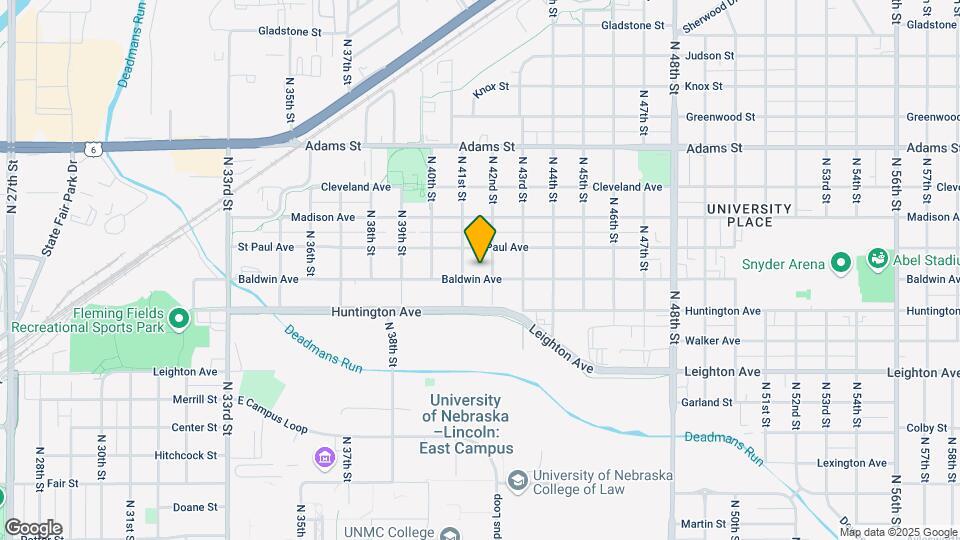 4130 Baldwin Ave Map and Location Details