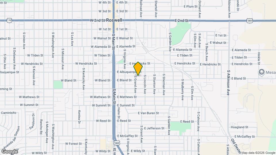 303 E Bland St Map and Location Details