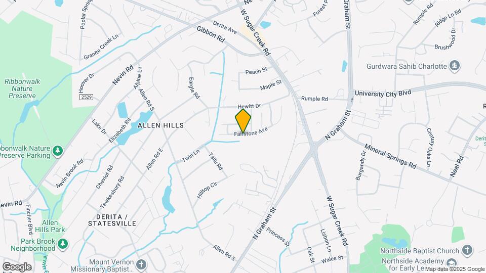 2721 Fairstone Ave Map and Location Details