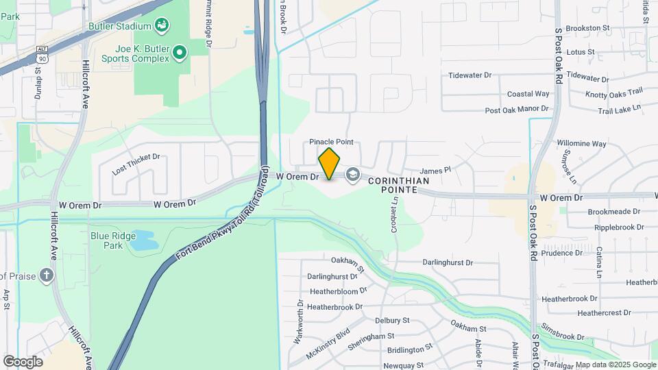 Corinthian Village Map and Location Details