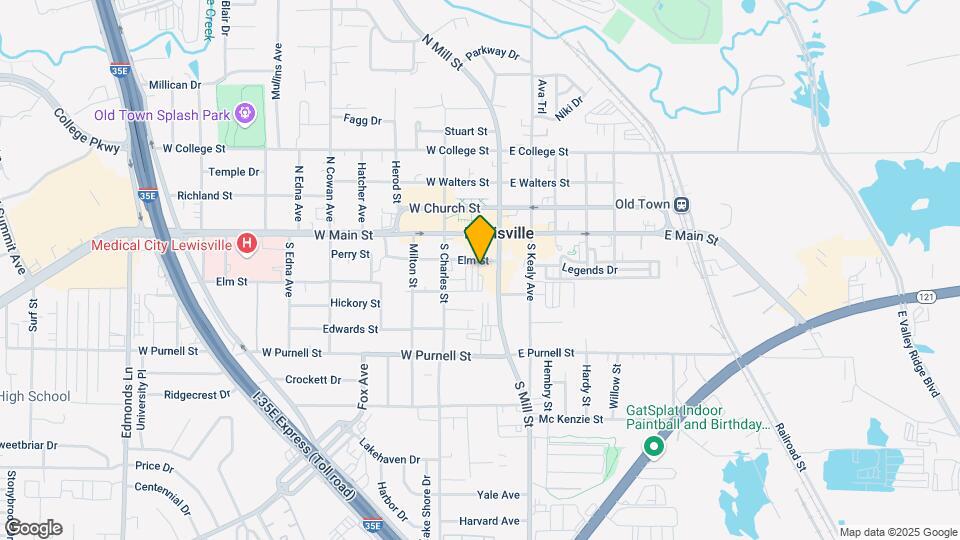 206 S Village Way Map and Location Details