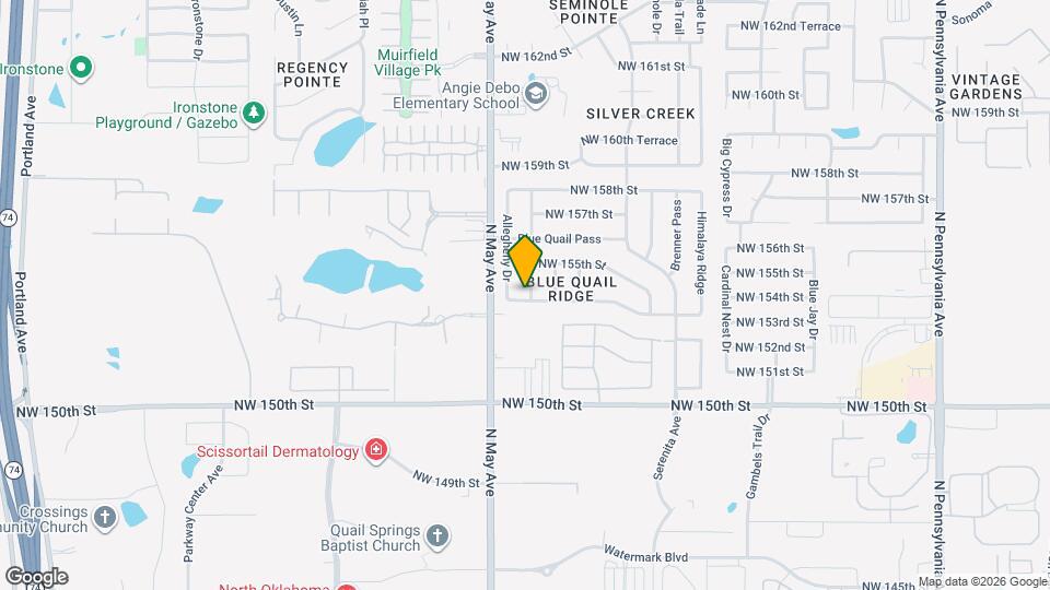 15501 Arbuckle Heights Map and Location Details