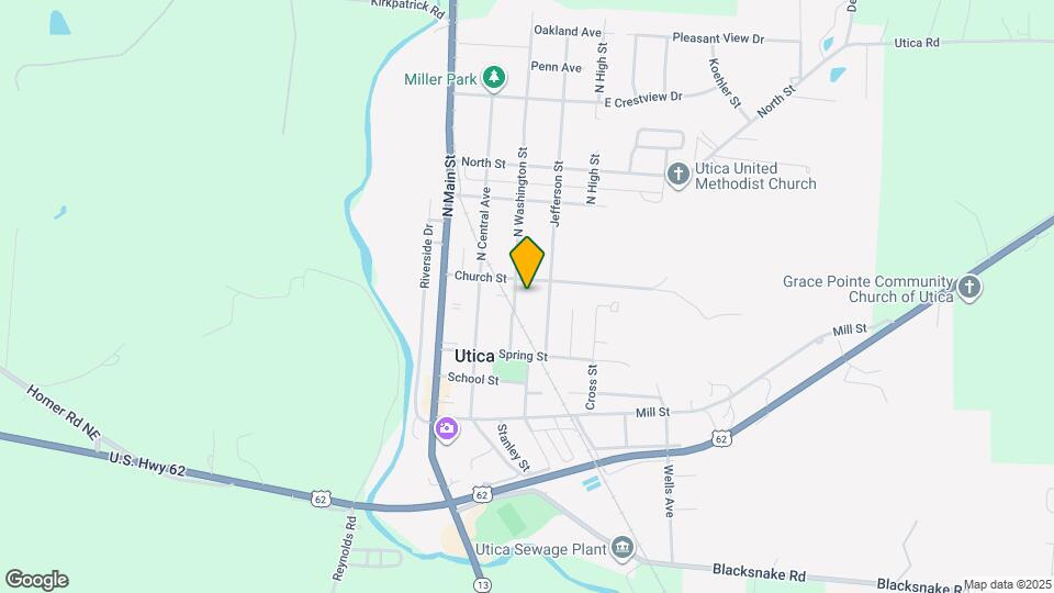 114 N Washington St Map and Location Details