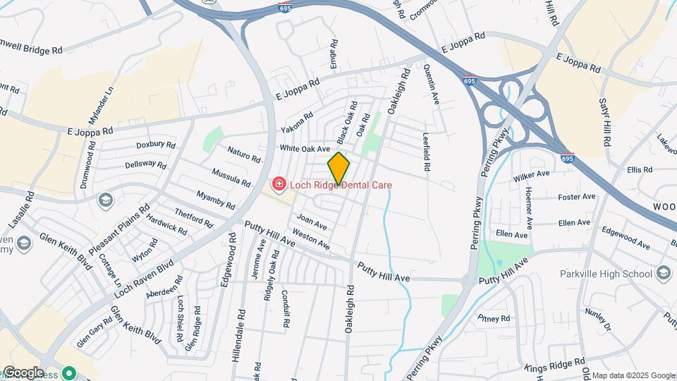 1732 Redwood Ave Map and Location Details