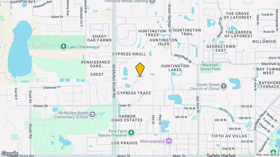 1709 Lake Cypress Dr Map and Location Details