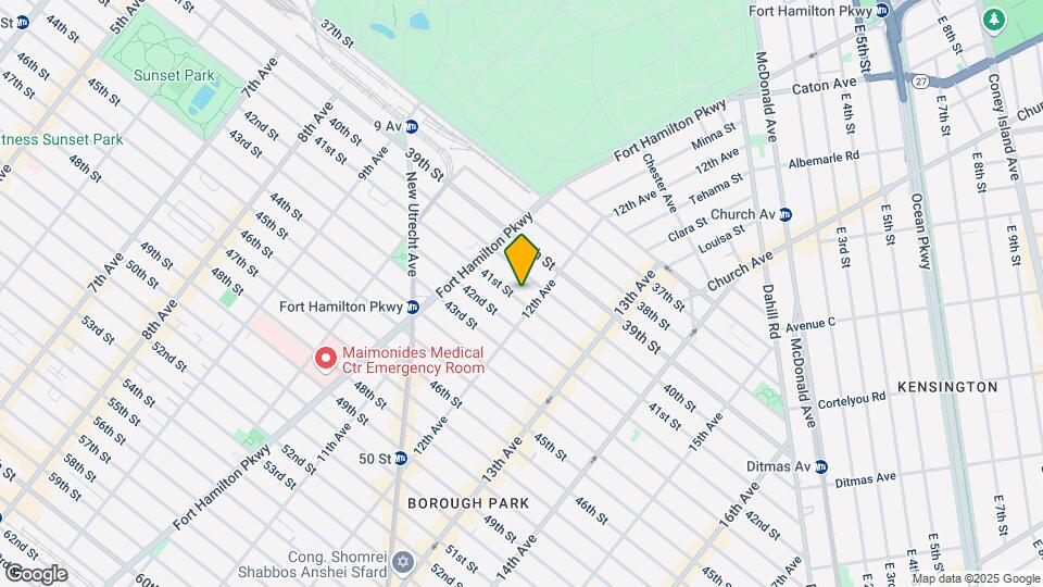 1167 41st St Map and Location Details