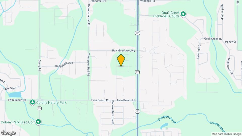 510 Hardwood Ave Map and Location Details