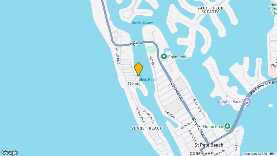 8601 E Bay Dr, Unit #3 Map and Location Details