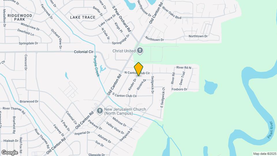 5869 Kinder Dr Mapa y Detalles de la Ubicación