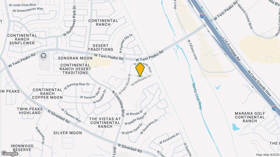 7225 W Opossum Dr Mapa y Detalles de la Ubicación