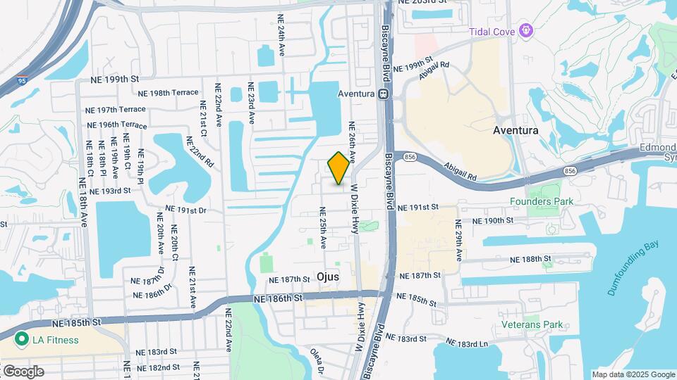 2551 NE 192nd St Map and Location Details
