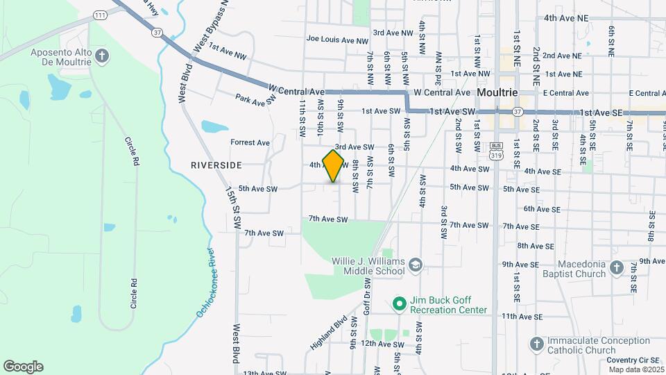 510 9th St SW Map and Location Details