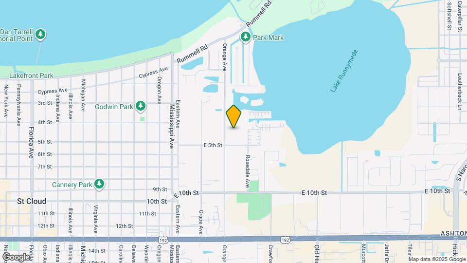 495 Orange Ave Map and Location Details