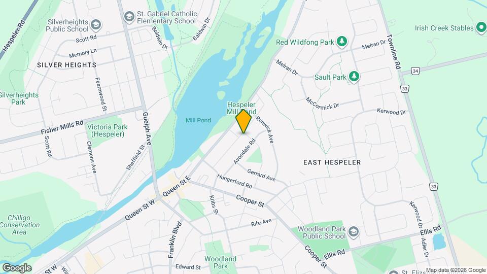 196 Walker St Map and Location Details