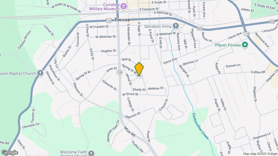 66 Spring St W Map and Location Details