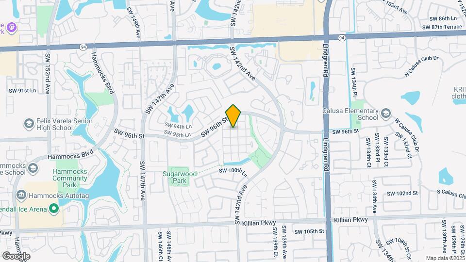 14362 SW 96th Ln Map and Location Details