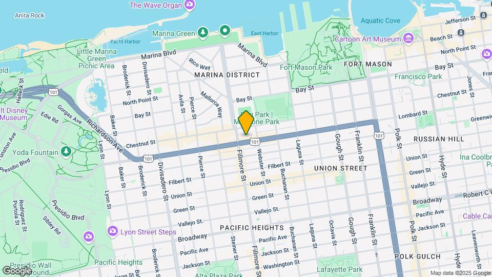 2030-2032 Lombard St Mapa y Detalles de la Ubicación