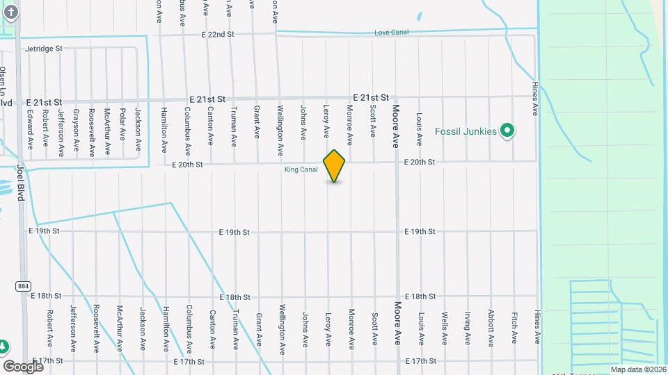 1916 Leroy Ave Map and Location Details