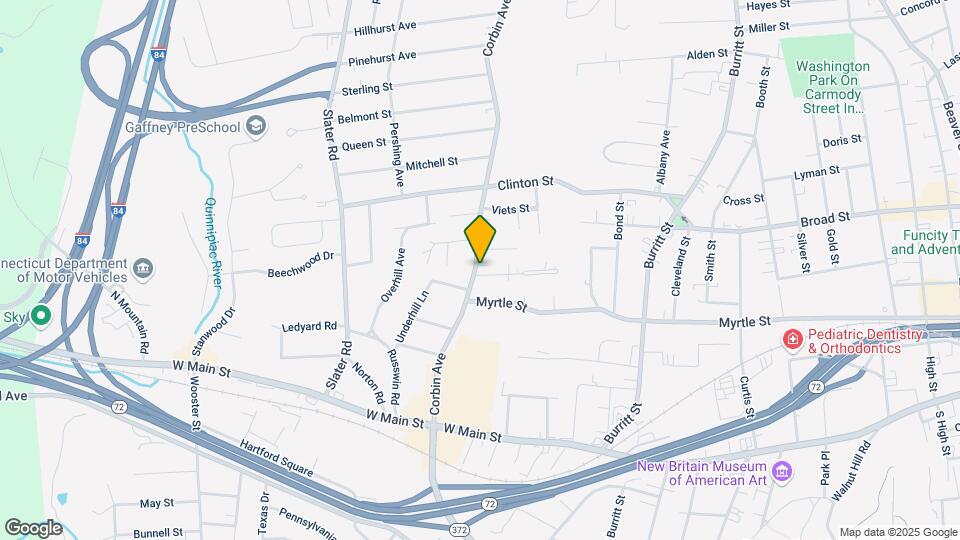1387 Corbin Ave Mapa y Detalles de la Ubicación