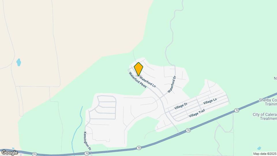 600 Waterford Ln Mapa y Detalles de la Ubicación