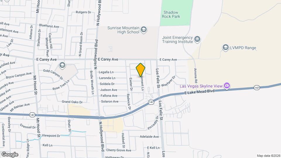 6992 Kepler Dr Map and Location Details
