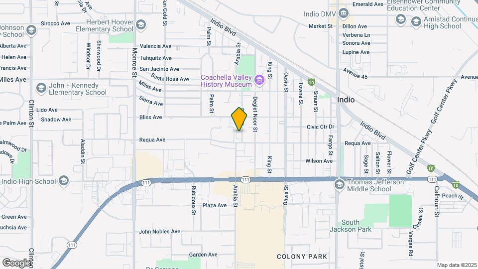 45533 Park St Map and Location Details