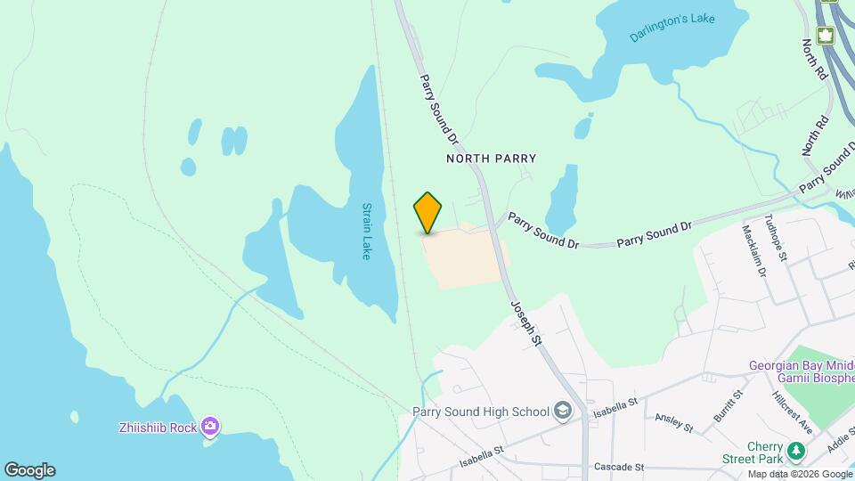 Parry Sound Place Apartments Map and Location Details