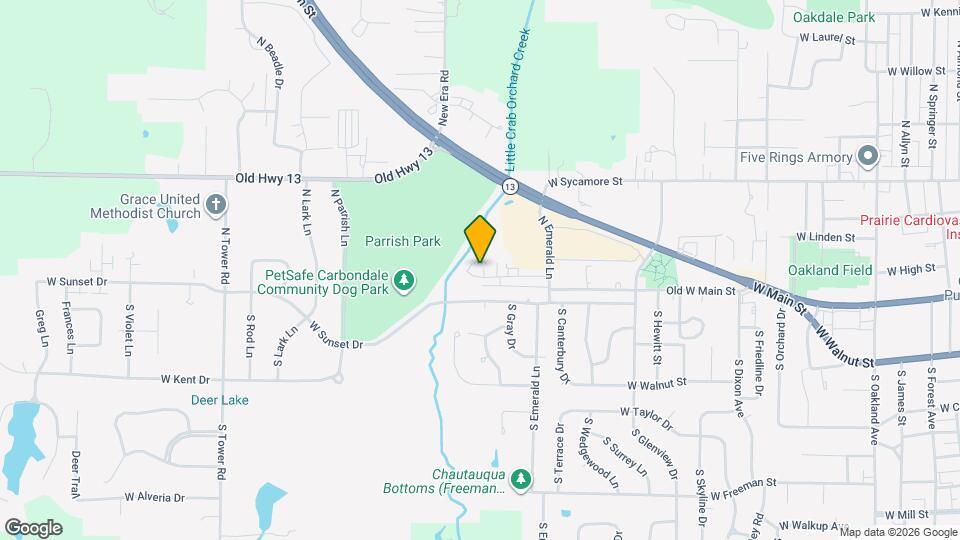 2014 W Woodriver Dr Map and Location Details